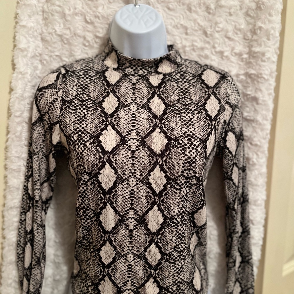Snake Skin crop top